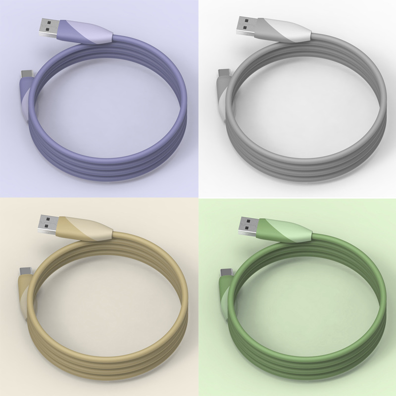 DAC136 Macaron TPE USB Cable