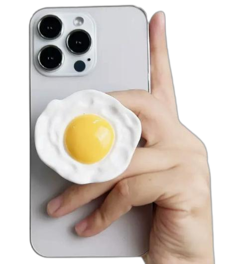 DAB634 Artificial food cartoon Finger Grip Phone Holder (3M)