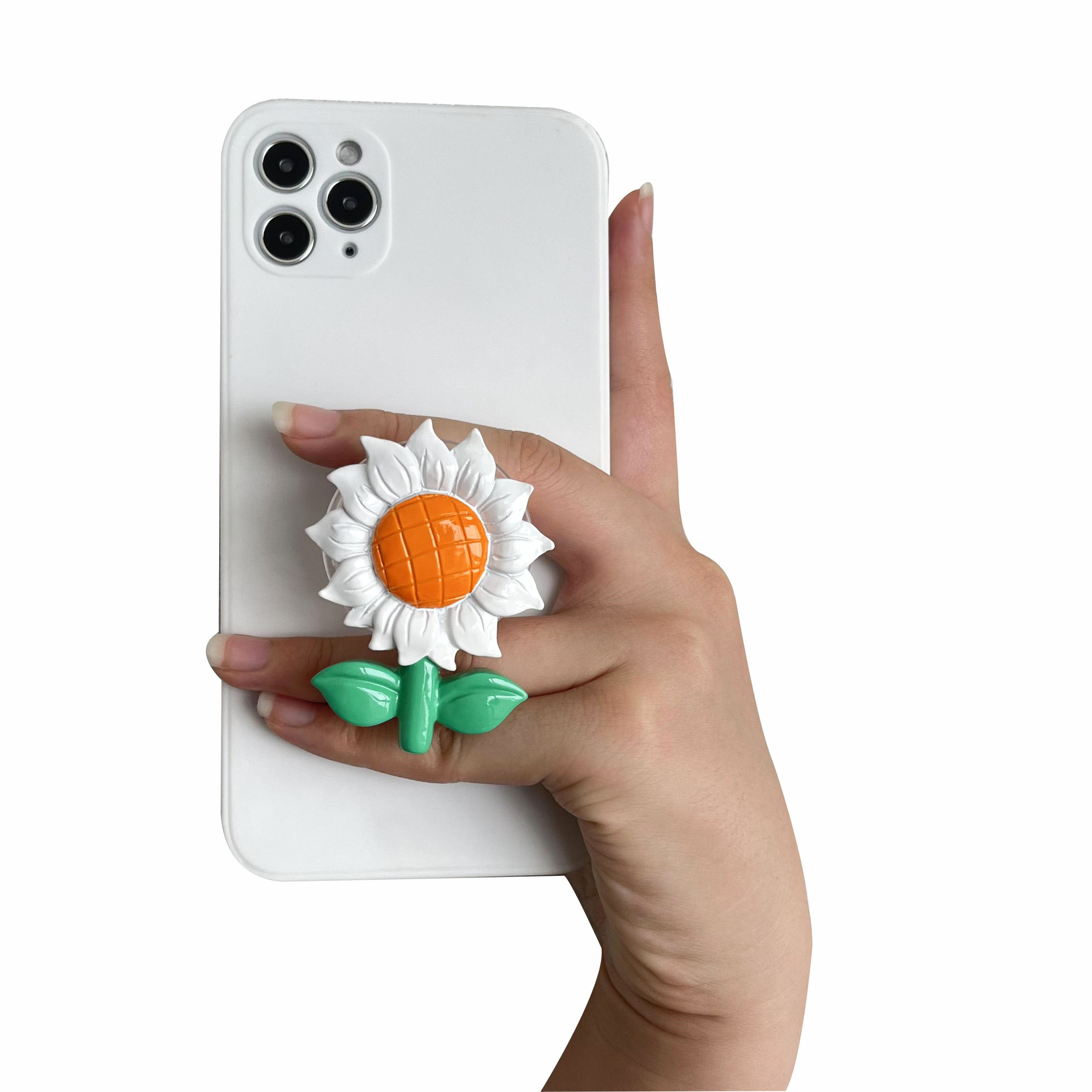 DAB635 Three-dimensional Pattern Finger Grip Phone Holder (3M)