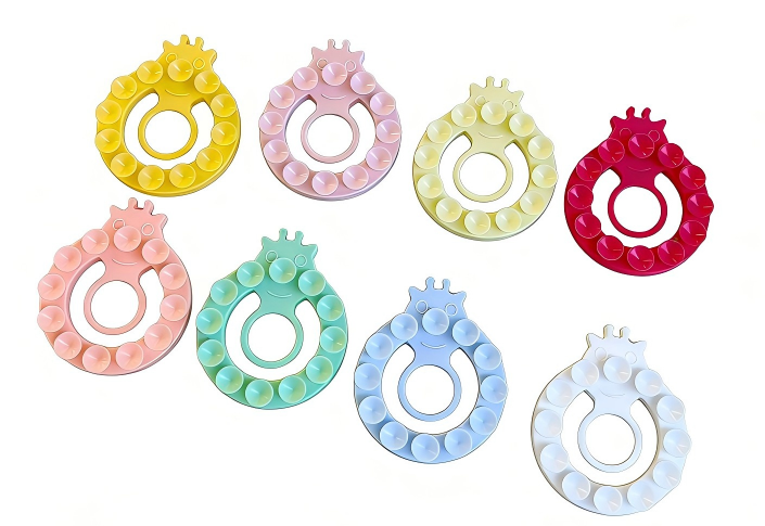 Silicon Magnetic Suction Cup Handle Phone Holder