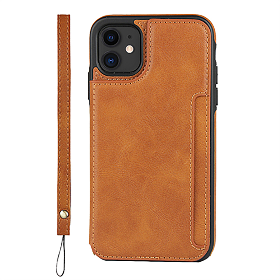 DIP837 PU Phone Case with Card Slot