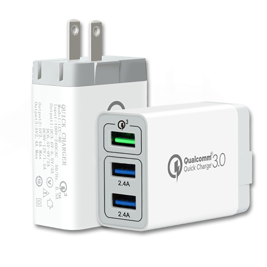 DAB730 QC3.0 Fast Charger (3 ports)