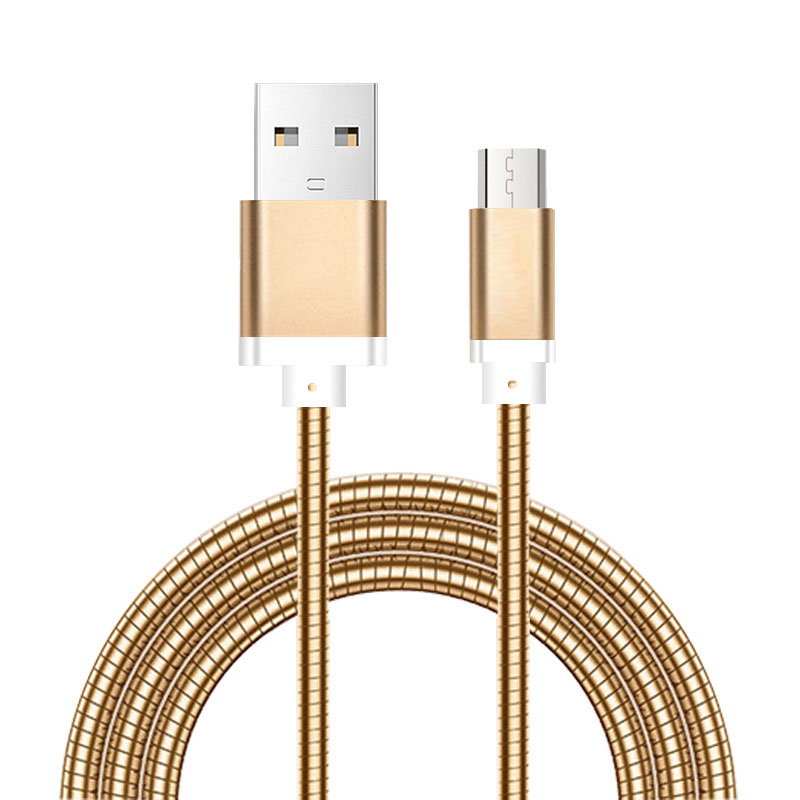 DAC105  Metal Spring USB Cable 