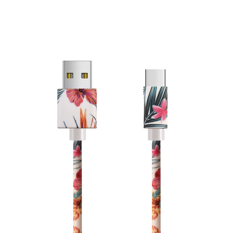 DAC114 PU Color Printing USB Cable