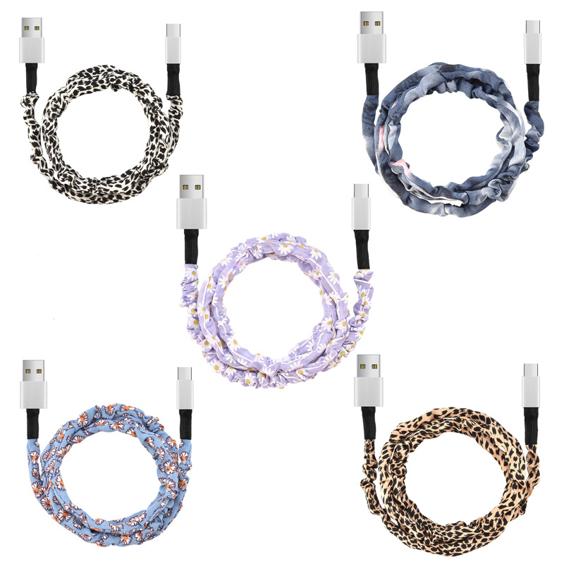 DAC115 Chiffon Pattern USB Cable