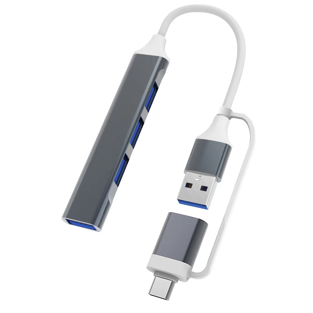 IC43 USB-A & Type C to 4 Ports USB Hub