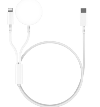 IC71 2-in-1 Charging Cable for Apple Watch & Lightning