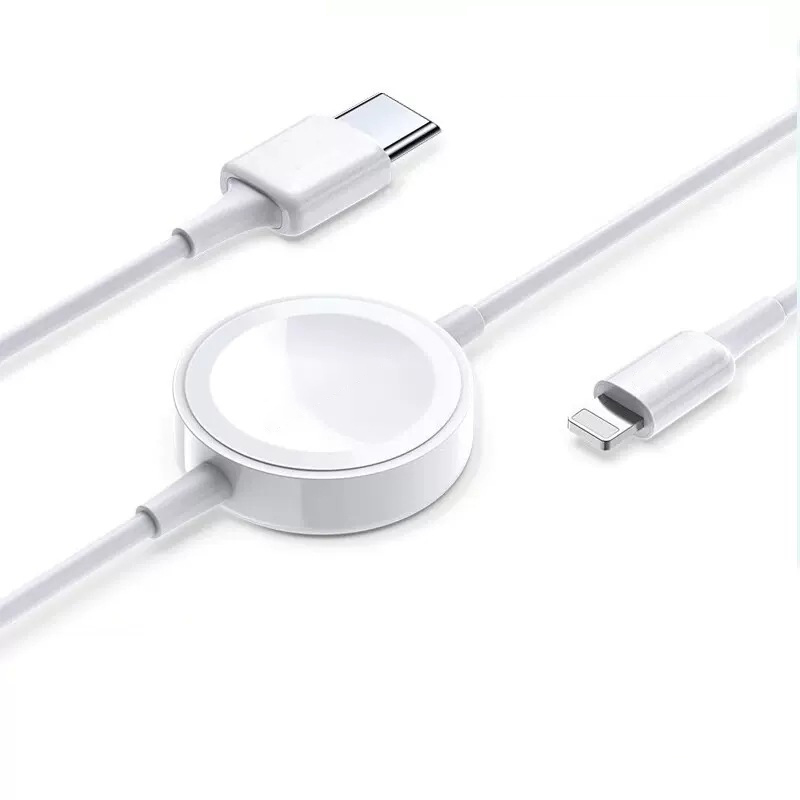 IC72 2-in-1 Charging Cable for Apple Watch & Lightning